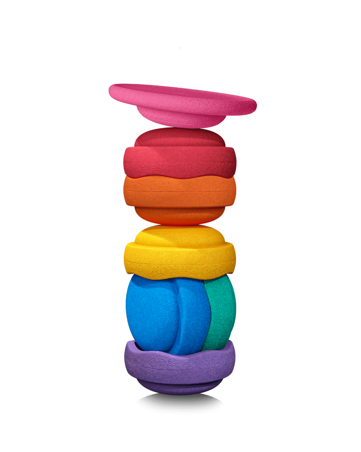 Stapelstein® Original Rainbow & Board Bundle