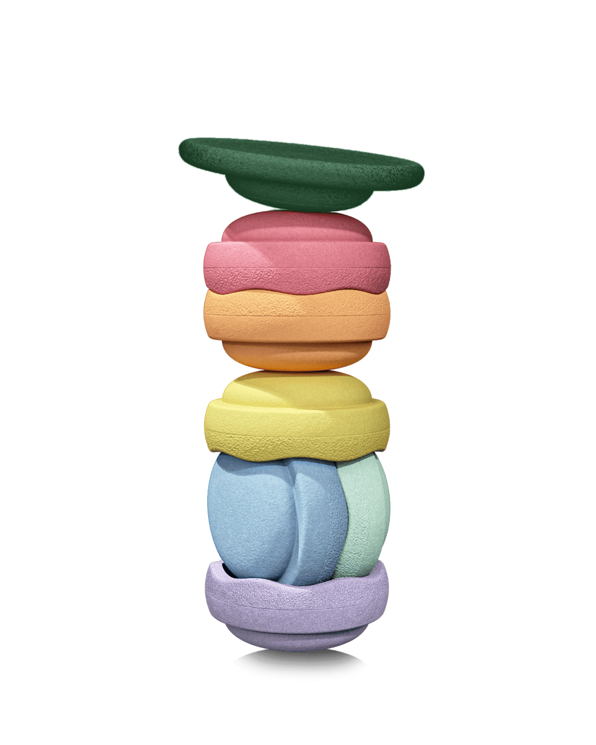 Stapelstein® Original Rainbow & Board Bundle