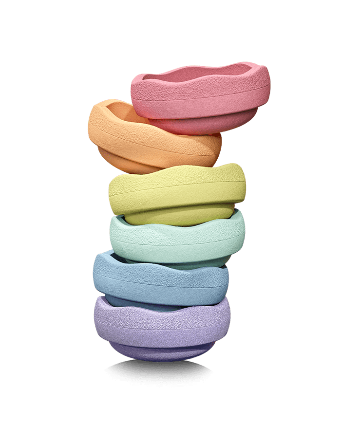 Stapelstein® Original Rainbow pastel